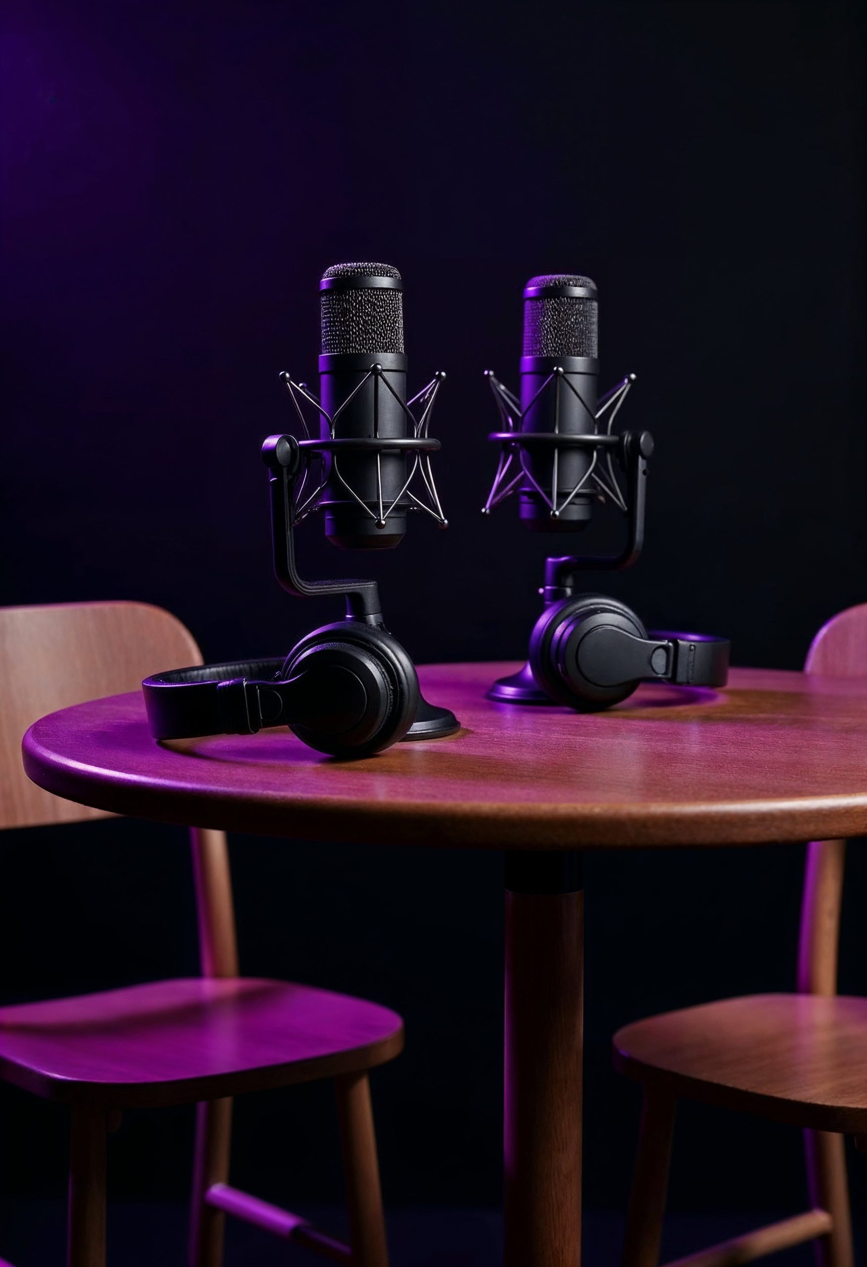 Sakalaam podcast recording setup